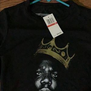 Black Tee, NWT, size xs.